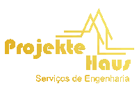a logo for a company called ' projekte haus ' in yellow