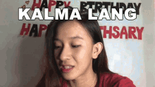 Kalma Lang Maria Faye Vargas GIF - Kalma Lang Maria Faye Vargas Hinay Hinay Lang GIFs
