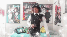 Overdressed Eccentric GIF - Overdressed Eccentric Outfit GIFs