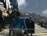 a screenshot of a video game with the words " great soldiers these einherjar but they tend to come out "
