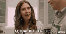Actual Butterflies Jessica Hecht GIF - Actual Butterflies Jessica Hecht Karen Hayes GIFs