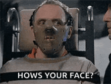 Hannibal Lecter Silence Of The Lambs GIF - Hannibal Lecter Silence Of The Lambs Mask GIFs