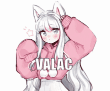 Valac Catgirl Valac Cute GIF - Valac Catgirl Valac Cute Valac GIFs