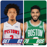 Detroit Pistons (82) Vs. Boston Celtics (78) Third-fourth Period Break GIF - Nba Basketball Nba 2021 GIFs