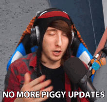 No More Piggy Updates End Of Updates GIF - No More Piggy Updates End Of Updates No More GIFs