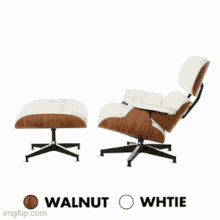 Eames Style Lounge Chair Ottoman GIF - Eames Style Lounge Chair Ottoman GIFs