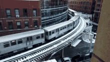 Train Passing Train GIF