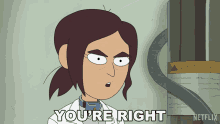 Youre Right Reagan Ridley GIF - Youre Right Reagan Ridley Inside Job GIFs
