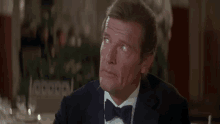 roger moore james bond for your eyes only stare astonished