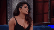 Priyanka At Late Show With Stephen Colbert GIF - Priyanka Chopra Laughing GIFs