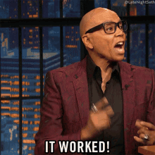 It Worked Rupaul GIF - It Worked Rupaul Late Night With Seth Meyers GIFs