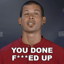 You Done Fed Up Yes Duffy GIF - You Done Fed Up Yes Duffy The Challenge World Championship GIFs
