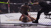 a ufc fight between mckinney and hadzovic is being shown