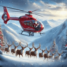 Helicopter Navidad GIF