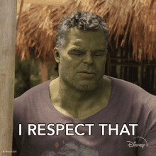 I Respect That Bruce Banner GIF - I Respect That Bruce Banner Hulk GIFs
