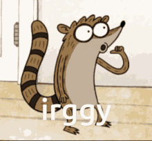 Rigby Regular Show GIF - Rigby Regular Show Irggy GIFs