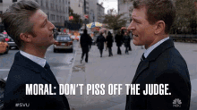 Moral Dont Piss Off The Judge GIF