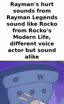 Rayman Rocko GIF - Rayman Rocko Different Voice Actor GIFs