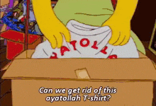The Simpsons Ayatollah GIF