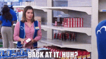Superstore Amy Sosa GIF - Superstore Amy Sosa Back At It Huh GIFs