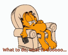 Boredom What To Do GIF - Boredom What To Do Garfield GIFs