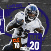 Baltimore Ravens (20) Vs. Cleveland Browns (10) Third Quarter GIF - Nfl National Football League Football League GIFs