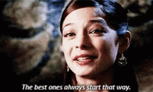 Smallville The Best Ones GIF - Smallville The Best Ones Always Starts That Way GIFs