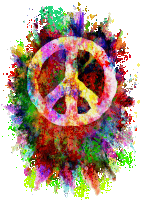 Friedensbewegung Peacezeichen Sticker - Friedensbewegung Peacezeichen Weltfrieden Stickers
