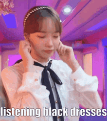 Black Dresses Ada Rook GIF - Black Dresses Ada Rook Devi Mccallion GIFs