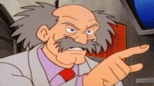 Pointing Dr Wily GIF - Pointing Dr Wily Doctor Wily GIFs