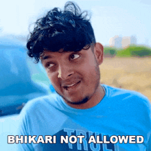 Bhikari Not Allowed Prince Pathania GIF - Bhikari Not Allowed Prince Pathania Bhikari Aana Mana Hai GIFs