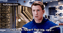 The Stark Tower? Thát Big, Ugly....Gif GIF - The Stark Tower? Thát Big Ugly... Chris Evans GIFs