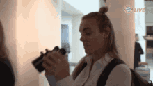 Jill Roord Binocular GIF - Jill Roord Binocular Lookin At Ya GIFs