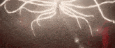 a close up of a lightning bolt in a dark room .