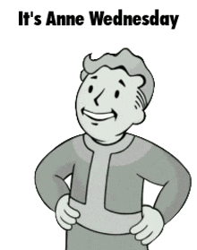 Anne Wednesday Fallout GIF - Anne Wednesday Fallout Vault Boy GIFs