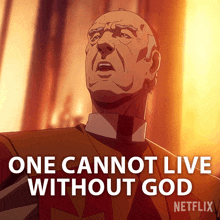 One Cannot Live Without God Bishop GIF - One Cannot Live Without God Bishop Castlevania GIFs