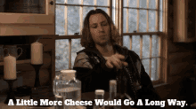 Greys Anatomy Silver GIF - Greys Anatomy Silver A Little More Cheese Would Go A Long Way GIFs