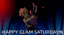Glam Glam Saturday GIF - Glam Glam Saturday Metal Family GIFs