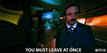 You Must Leave At Once GIF - You Must Leave At Once Move GIFs