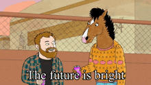 The Future Is Bright Bojack Horseman GIF - The Future Is Bright Bojack Horseman Herb Kazzaz GIFs