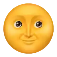 a yellow smiley face with big eyes and a smile on it