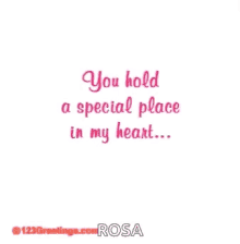 You Hold A Special Place In My Heart GIF
