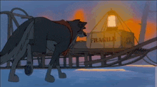 Balto And Steele Fight GIF - Balto And Steele Fight GIFs