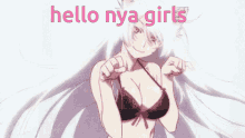 Hello Nya GIF - Hello Nya Girls GIFs