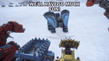 Well Have So Much Fun Snowblazer GIF - Well Have So Much Fun Snowblazer Ty Rux GIFs