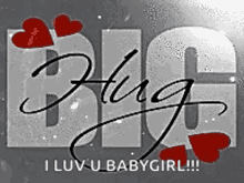 Big Hug I Love You Baby Girl GIF