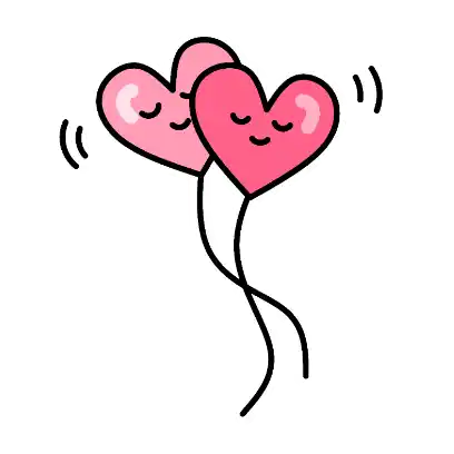 Object Heart Sticker - Object Heart Love Stickers