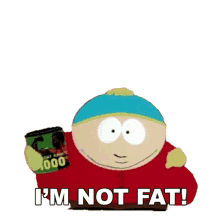 im not fat im getting in shape eric cartman south park season1ep02