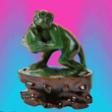 Green Prayer Monkeys Green GIF