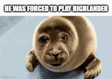 crying seal seal crying highlander tf2